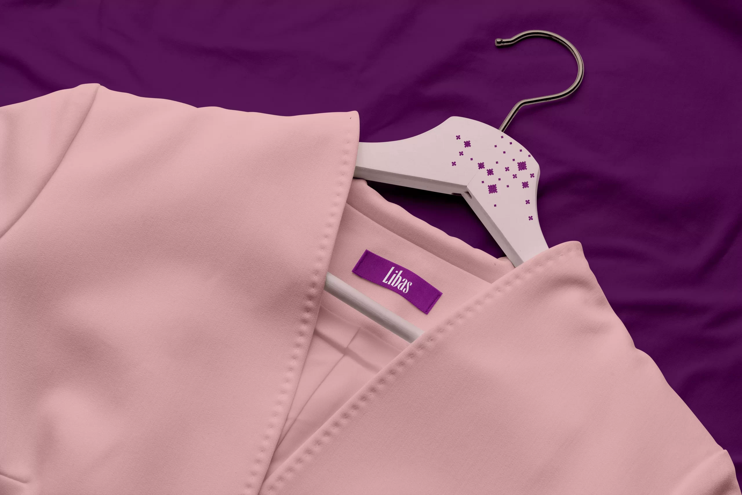 Collateral and clothing label design for Libas by lopez design