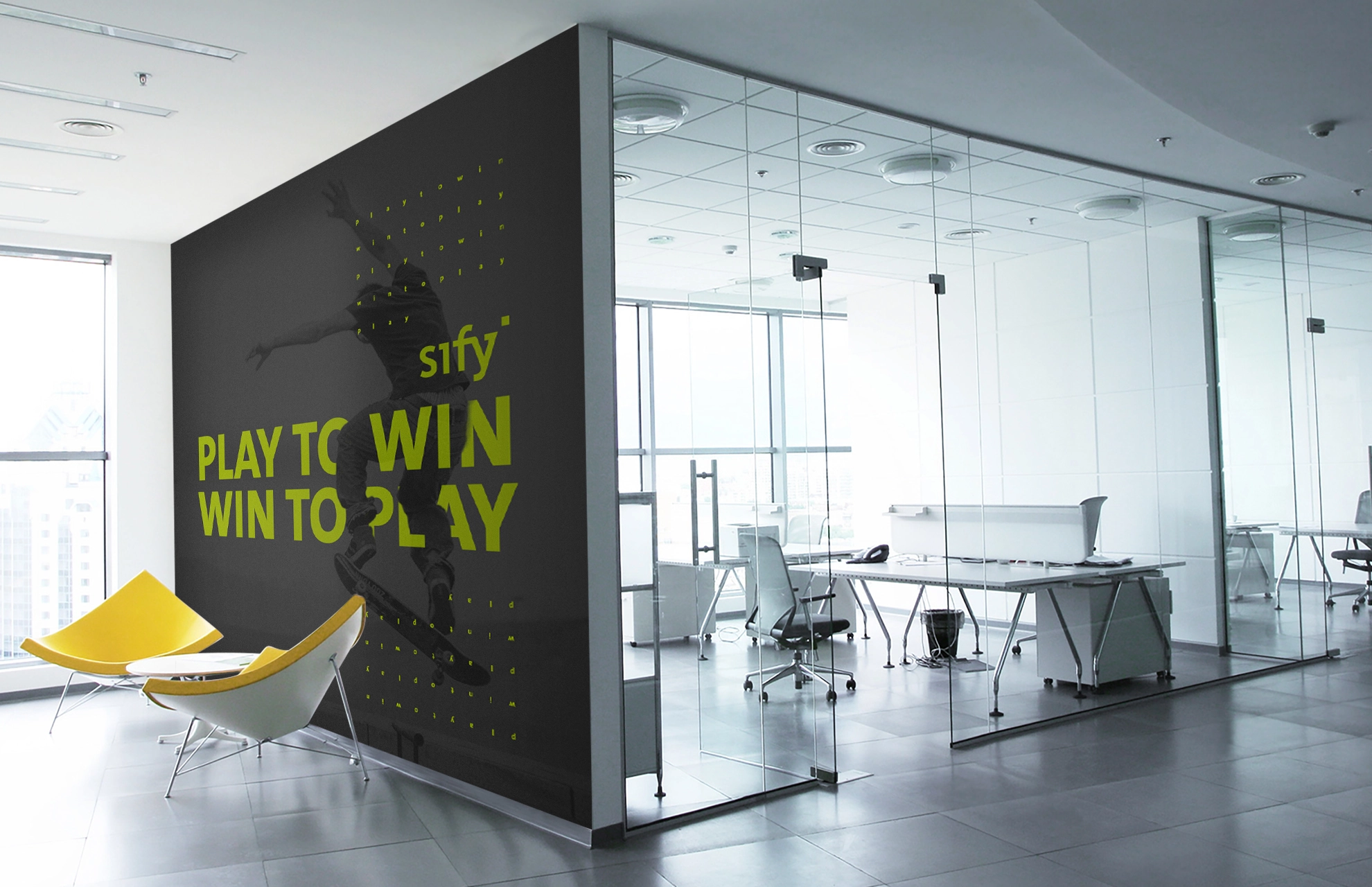 lopez-design-sify-office-graphics-typography-space-identity-branding