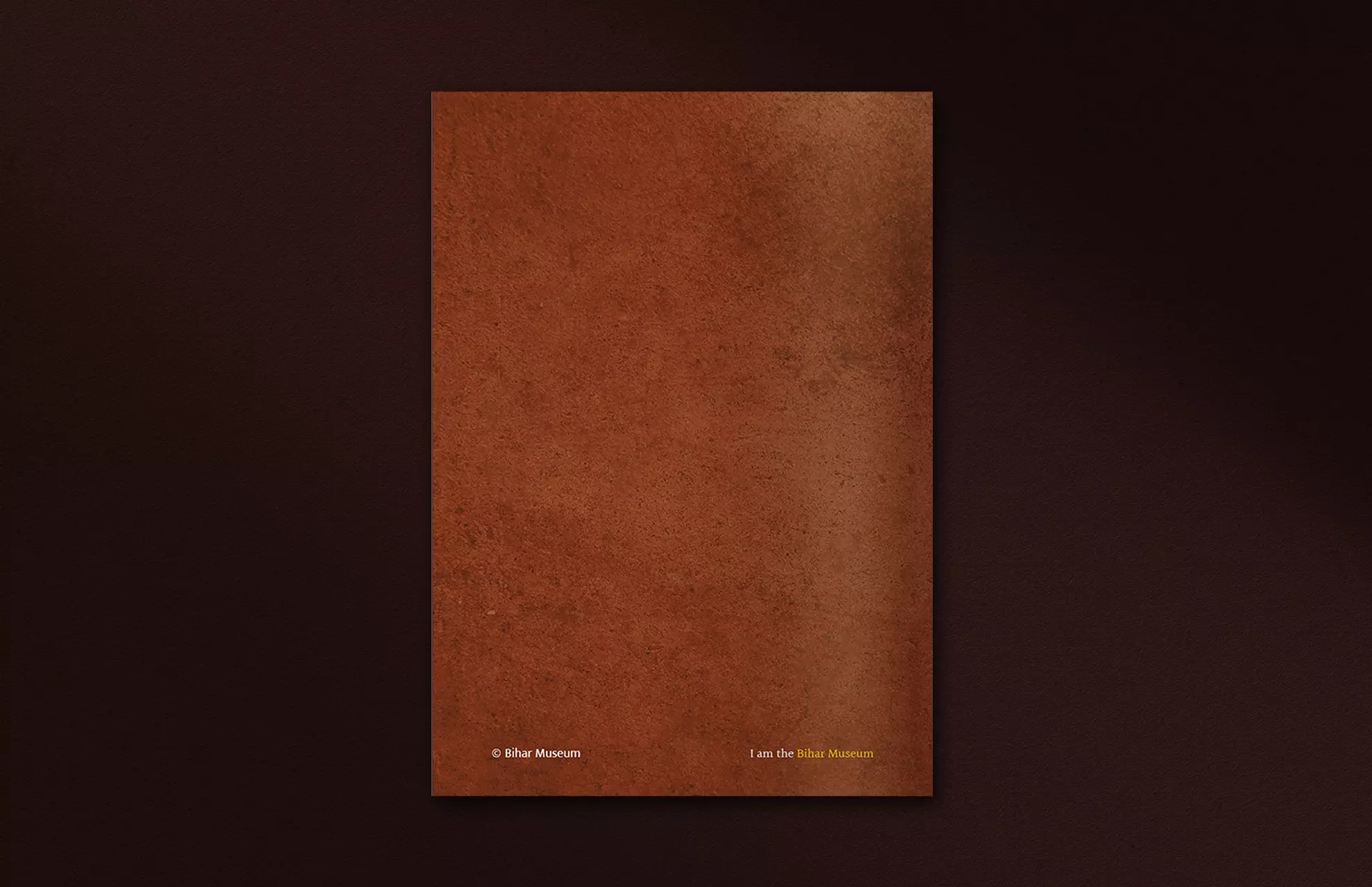 Visual and booklet design for Bihar Museum