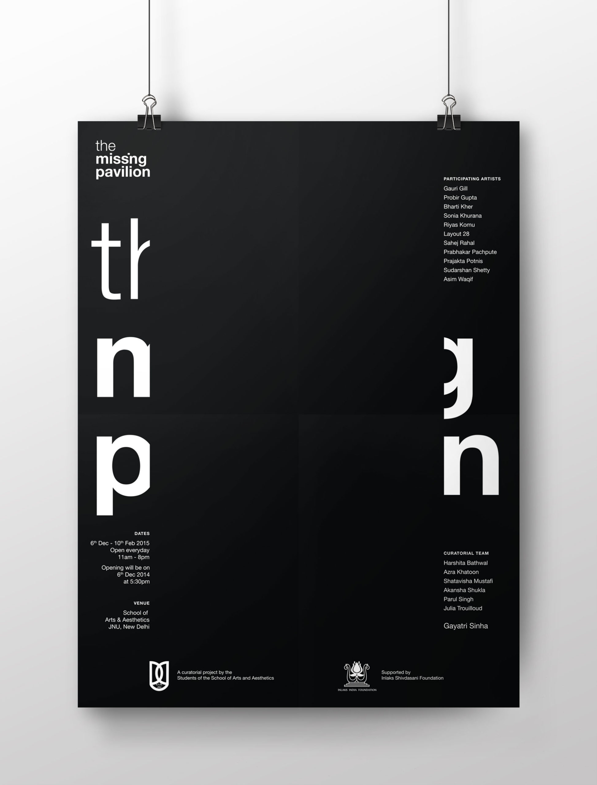 Missing-pavilion-lopezdesign-logo-identity-handing-poster