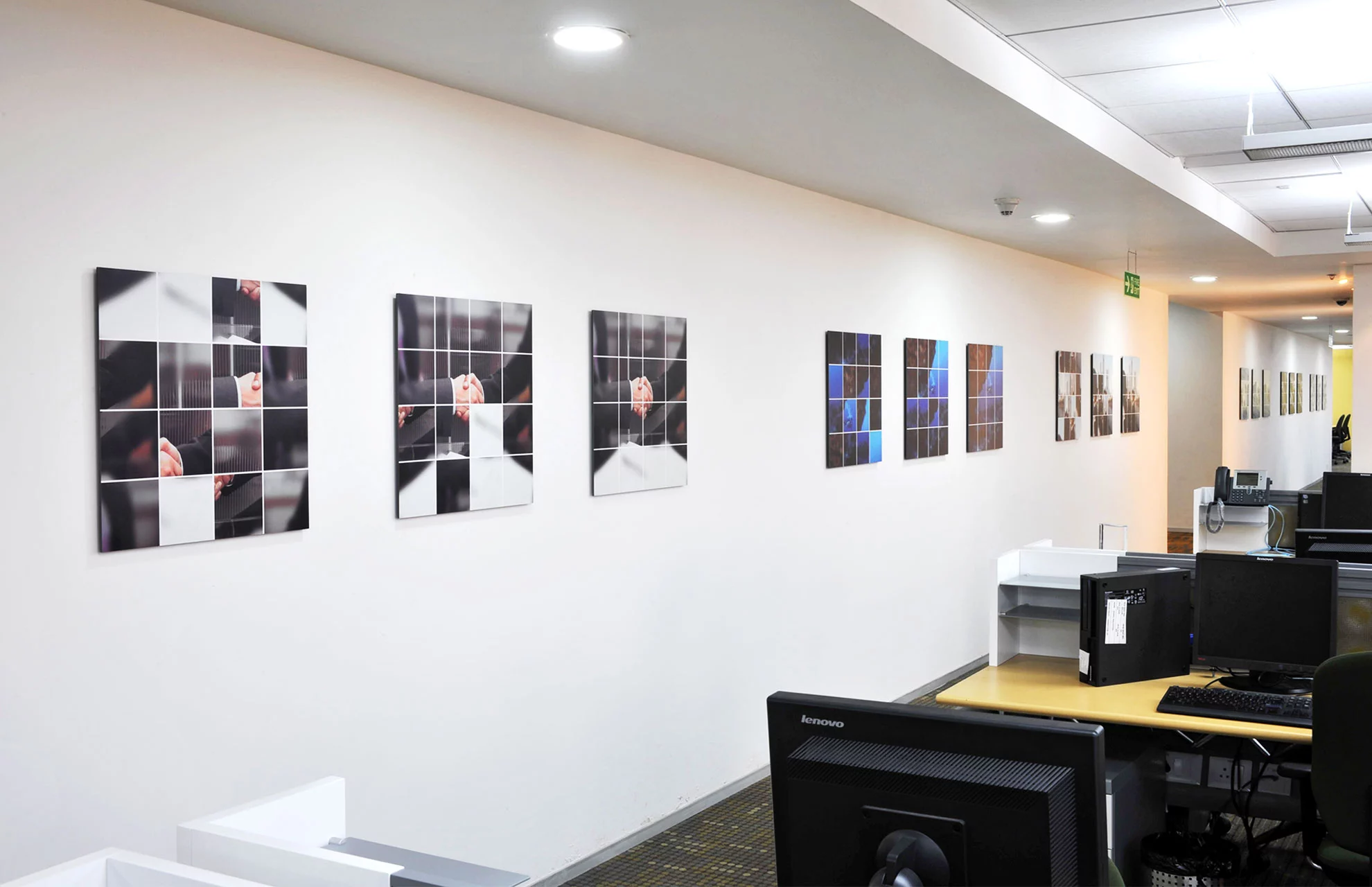 lopez-design-mercer-noida-wall-composed-frames-office