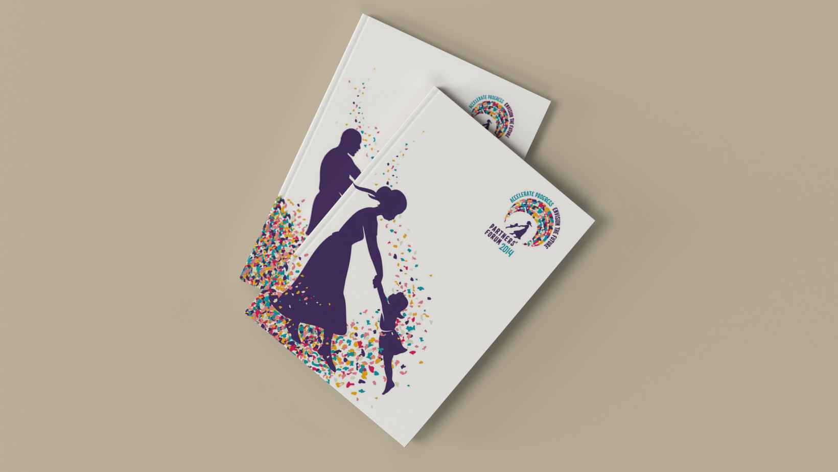 lopez-design-partner-forum-2014-hard-cover-book-design-mother-and-child-purple