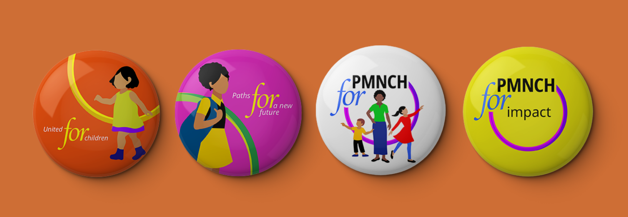 logo branding and badges design for PMNCH by Lopez Design