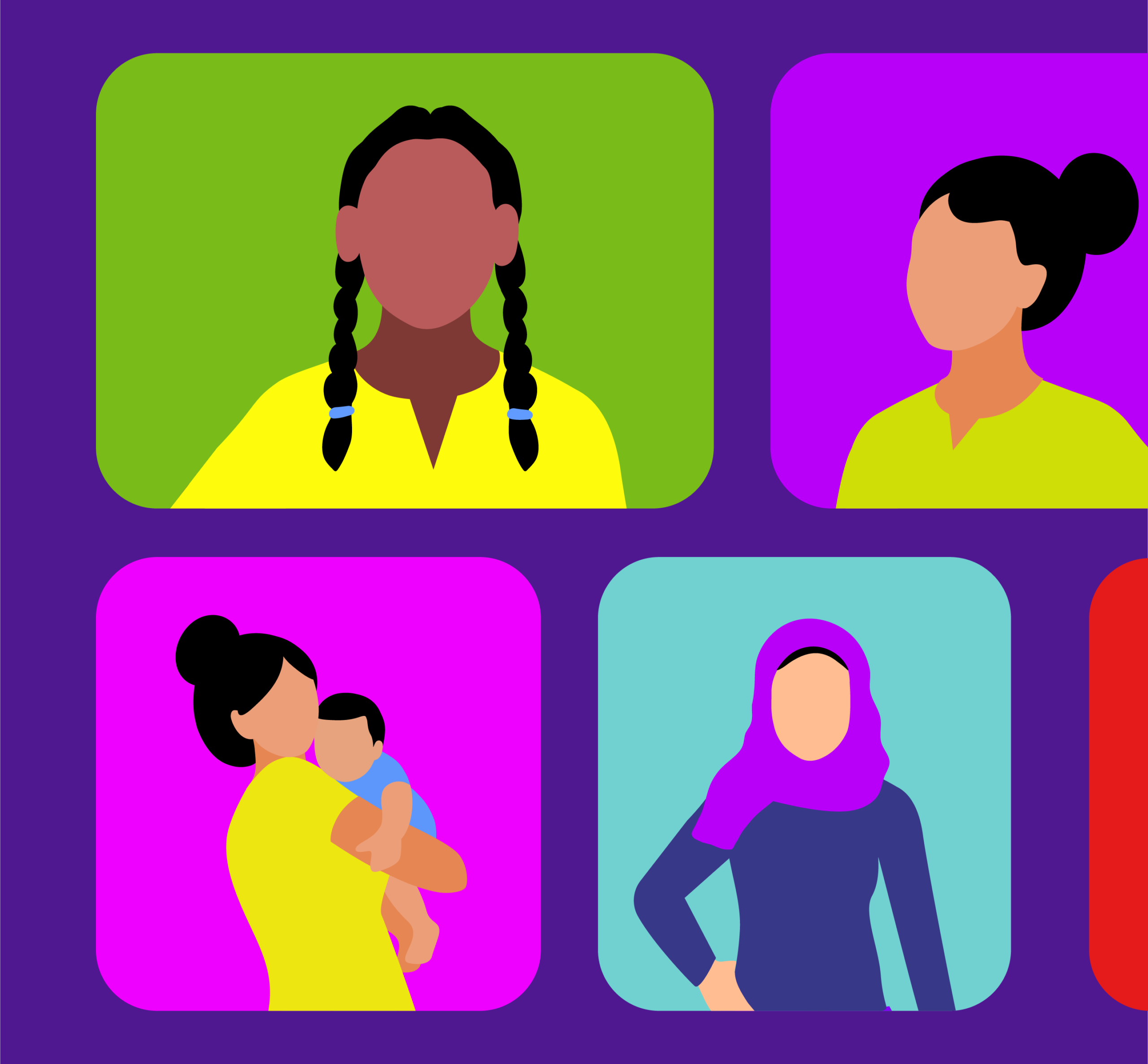 Illustrated icons for PMNCH by Lopez Design