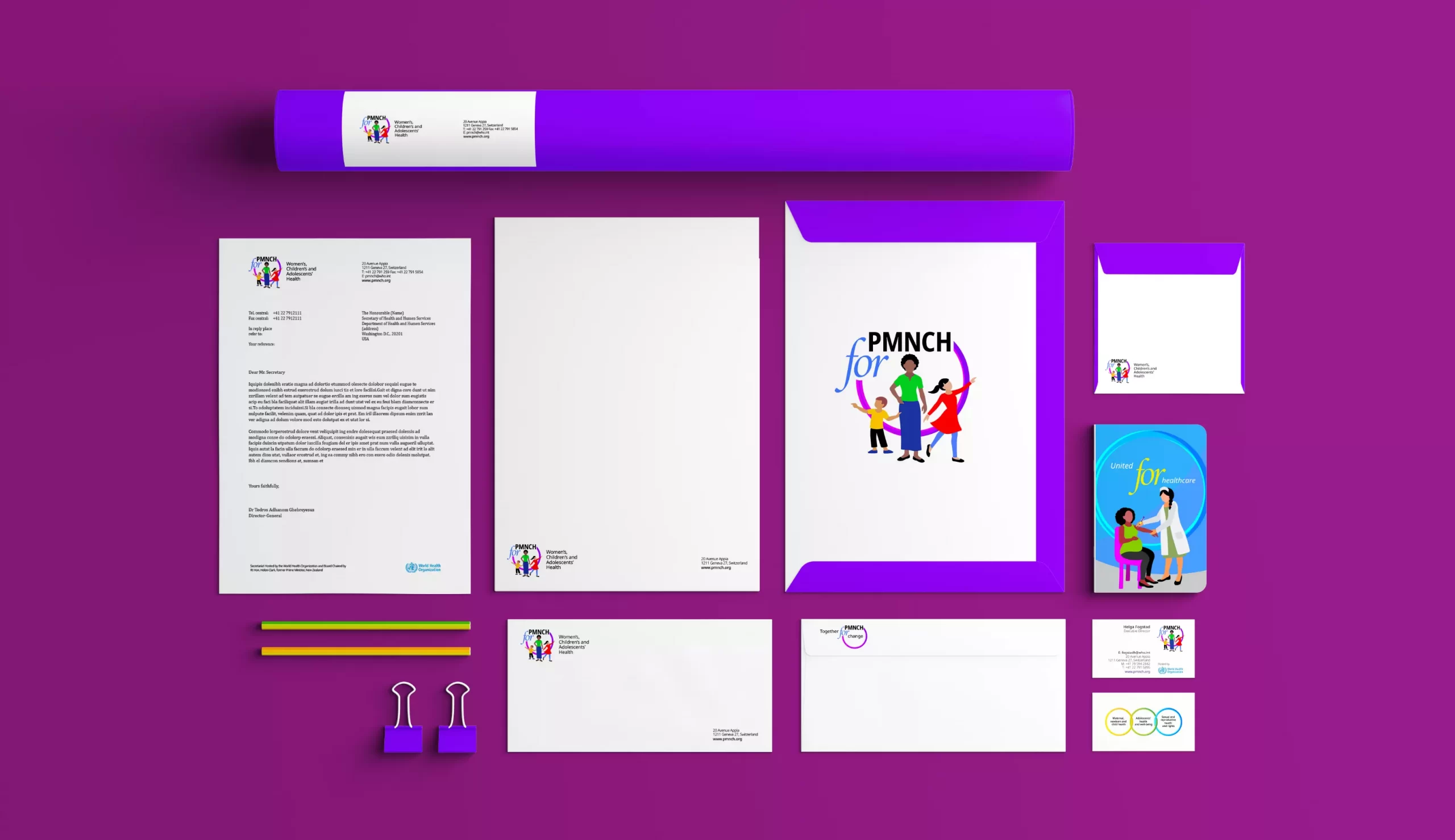 Collateral and stationary design for PMNCH