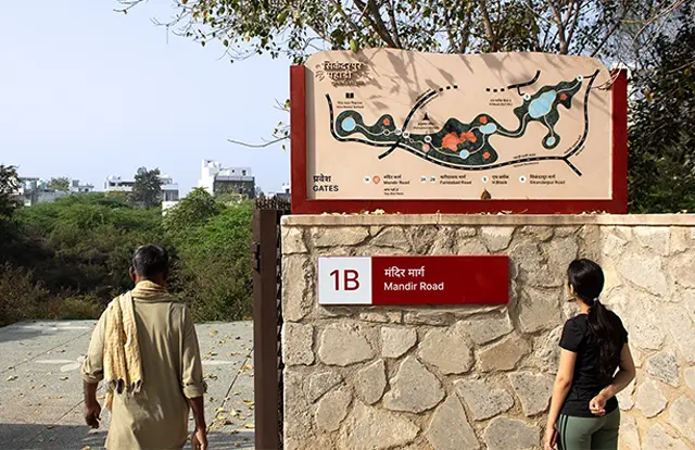 Sikandarpur Pahadi: Identity, Wayfinding and Signage